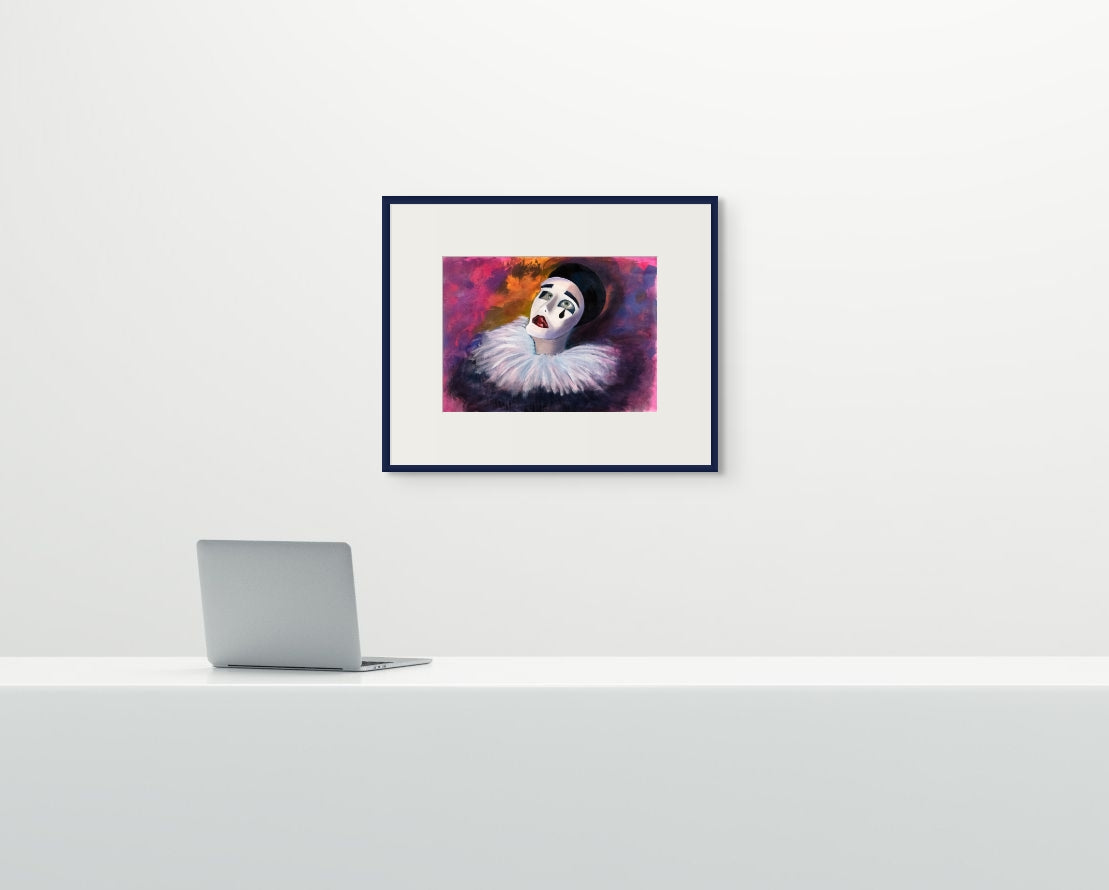 Cryptic Fool Print
