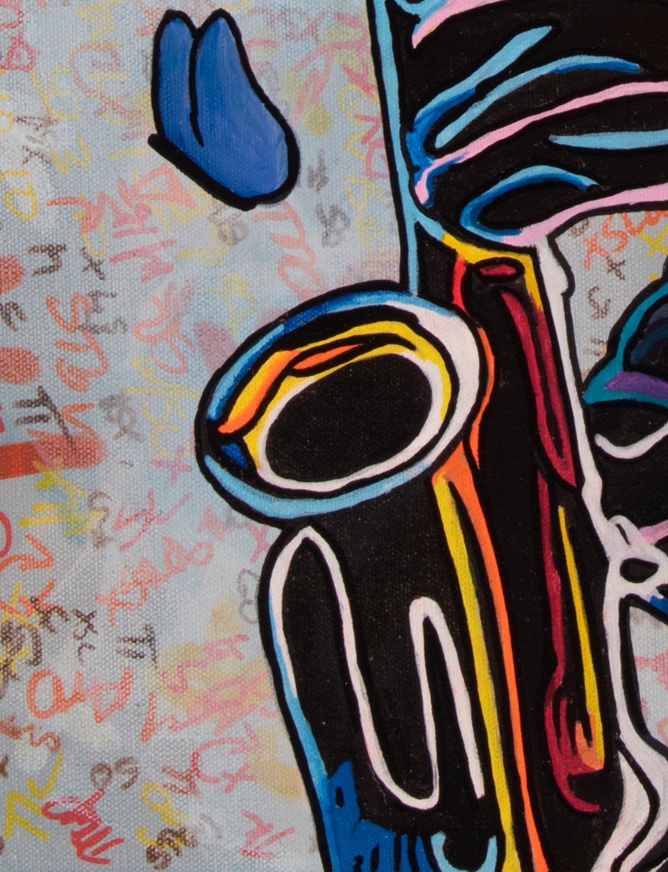 Saxophone Grasp Print