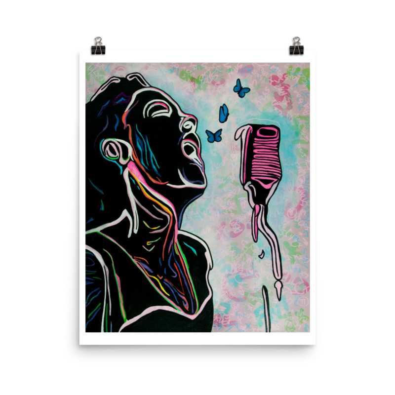 Melodic Embellishment Print