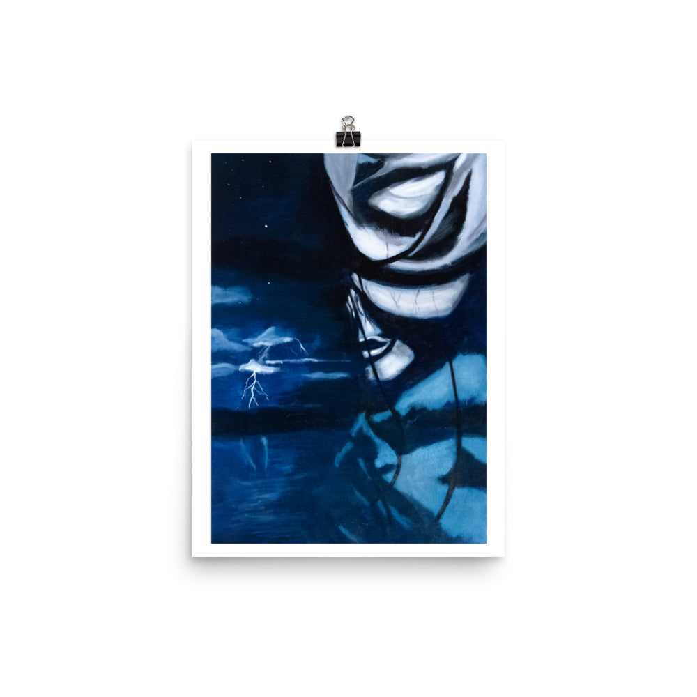 Storm Rolls In Print