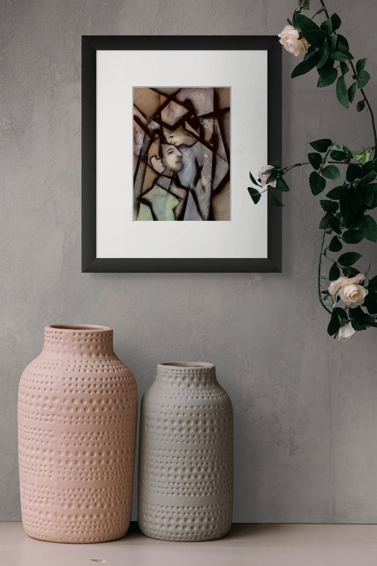 Intersection of Hearts Print