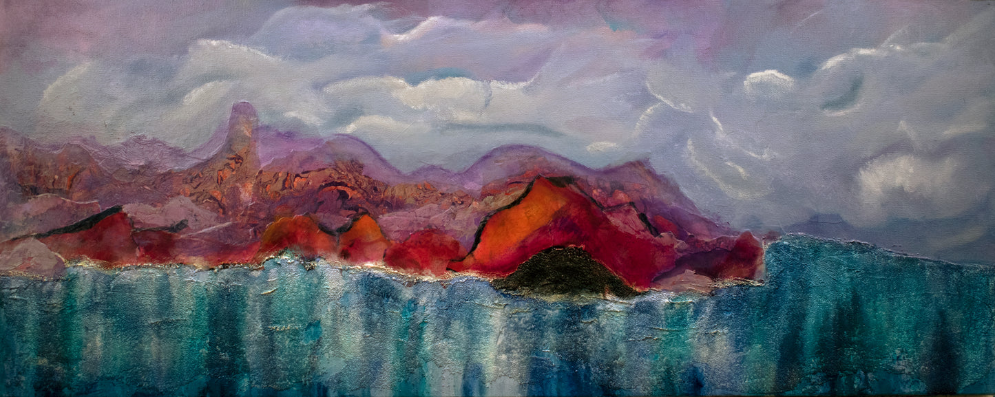 Water and Mountains - Available at Artspace Versailles